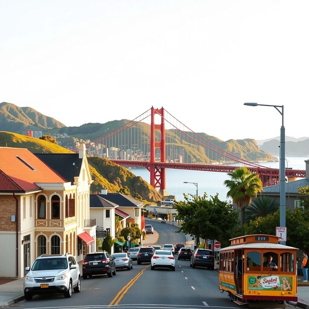 Сан-Франциско - мост Golden Gate и винодельни