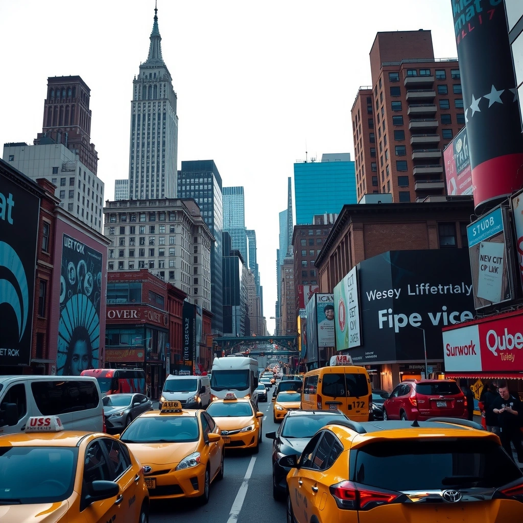 Нью-Йорк - город небоскребов и бродвейских шоу