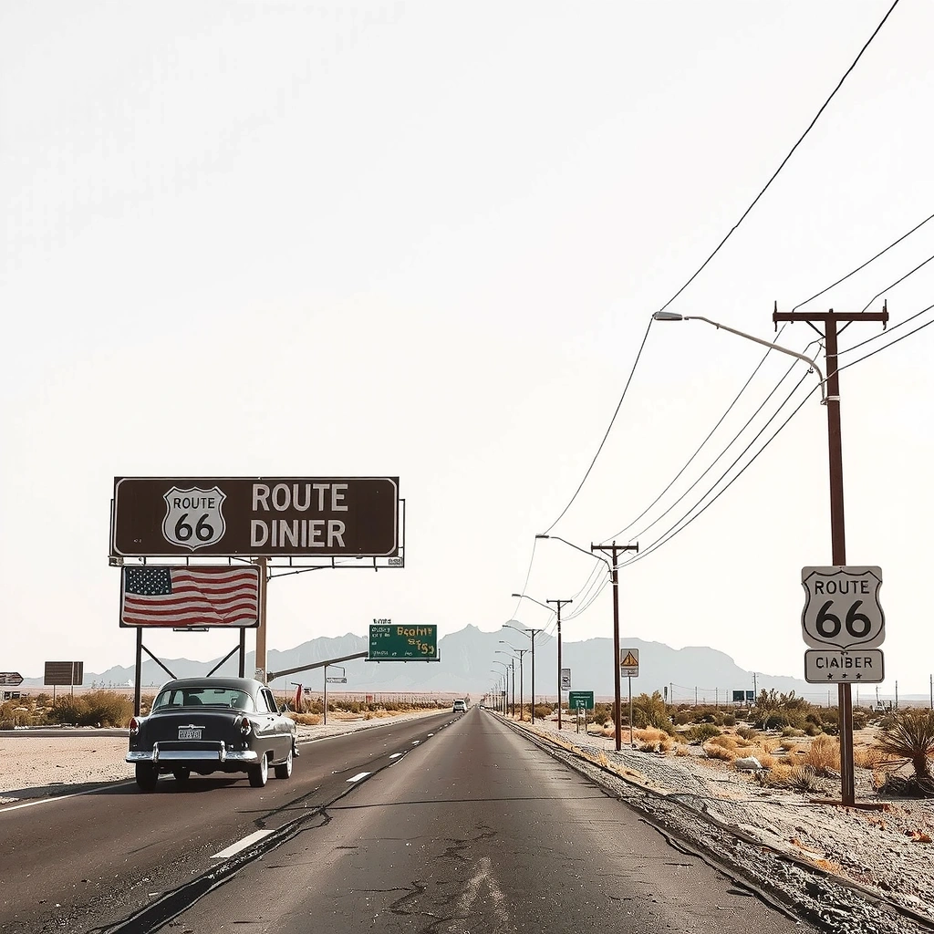 Route 66 - легендарная дорога американской мечты